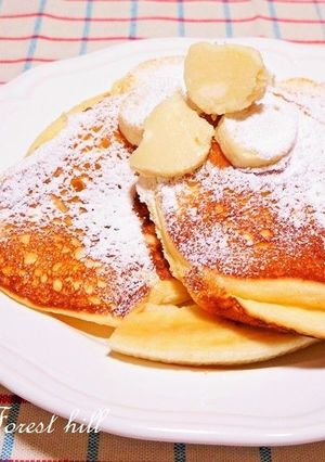 クリチとメレンゲの米粉パンケーキ-レシピのメイン写真