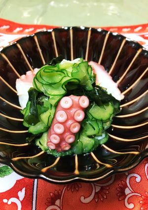 タコと胡瓜の酢の物-レシピのメイン写真
