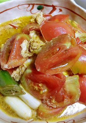 大量消費。トマトのオリーブしょうゆ炒め～-レシピのメイン写真