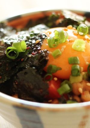 5分で♪納豆と韓国海苔のヘルシーおつまみ-レシピのメイン写真