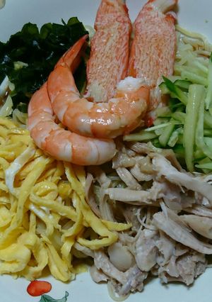 ✽冷やし中華始めちゃった✽(*^m^*)-レシピのメイン写真