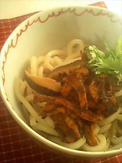 キノコうどん-レシピのメイン写真