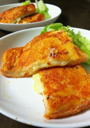 野菜ジュースで甘くないフレンチトースト-レシピのメイン写真