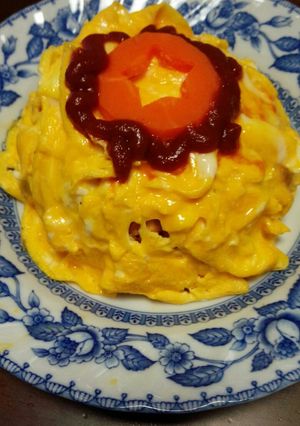 ふわっとろ！子供と一緒にオムライス♪-レシピのメイン写真