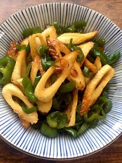 ピーマンとちくわのきんぴら炒め-レシピのメイン写真