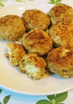 チーズカレーハンバーグ-レシピのメイン写真