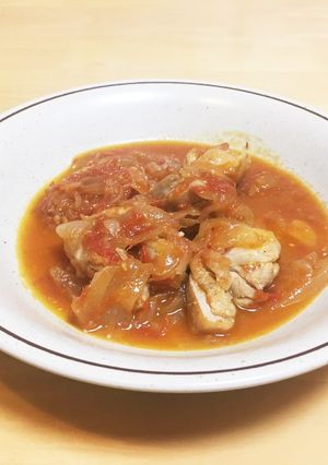 鶏肉のトマト煮-レシピのメイン写真