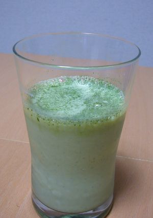 投入！！青汁豆乳-レシピのメイン写真