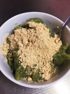 お豆腐で☆☆抹茶わらび餅-レシピのメイン写真