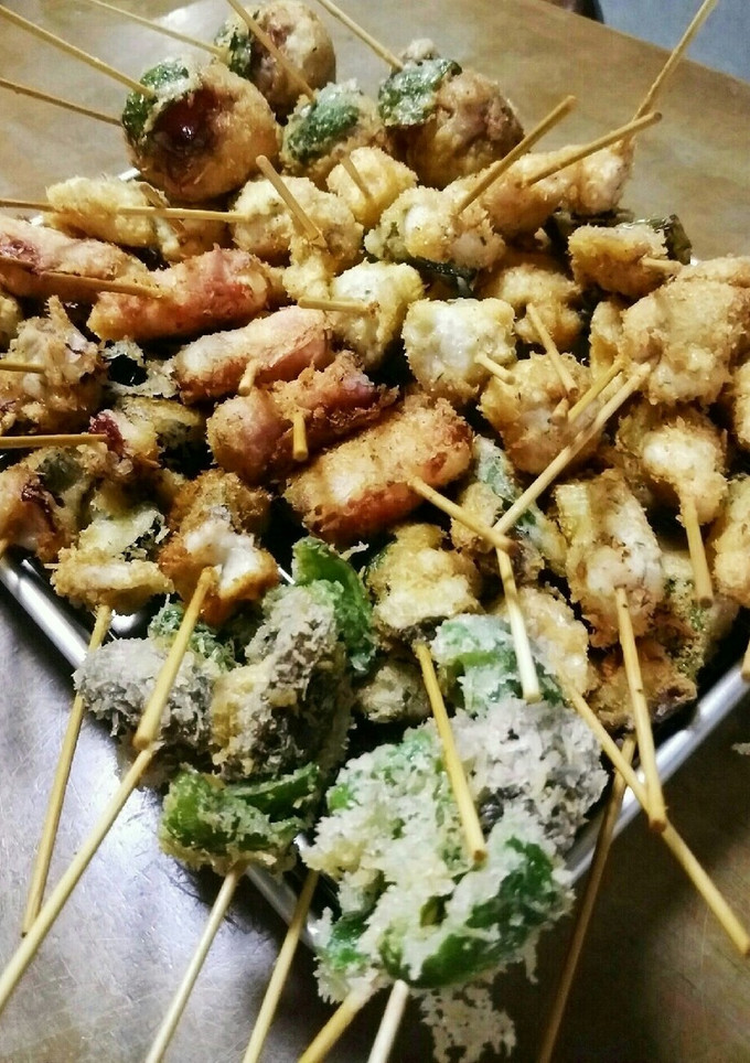 ＊串揚げ＊～衣付けが簡単～-レシピのメイン写真