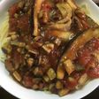 トマトとナスのパスタ