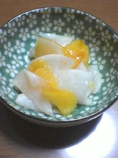 かぶと柿の甘酢漬け-レシピのメイン写真