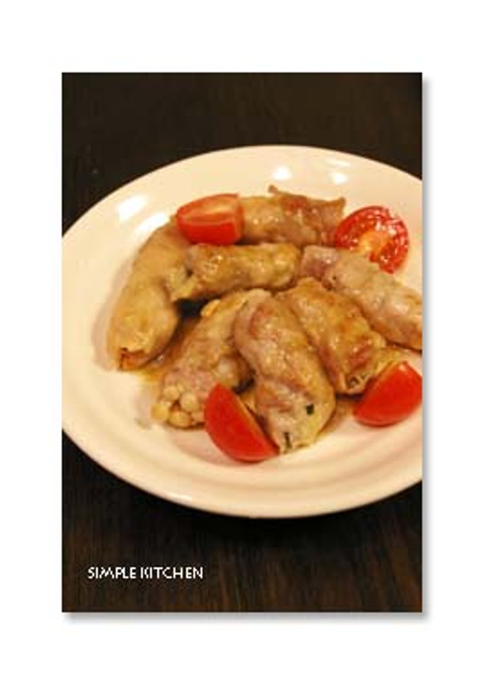 くるくる簡単♪えのきの豚肉ロール♪-レシピのメイン写真
