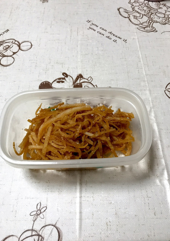 大根の皮のきんぴら-レシピのメイン写真