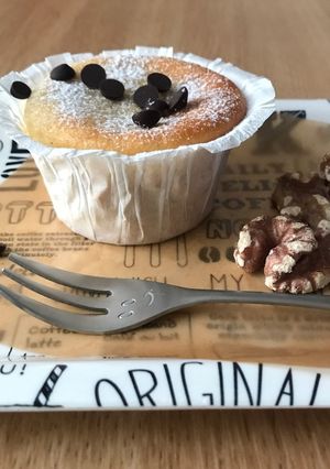 ふわっと軽いカップケーキ(バナナ)-レシピのメイン写真