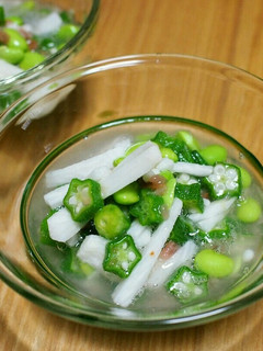 夏野菜のダシ-レシピのメイン写真
