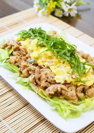 豚小間で南蛮風♡香味タルタルソース♪-レシピのメイン写真