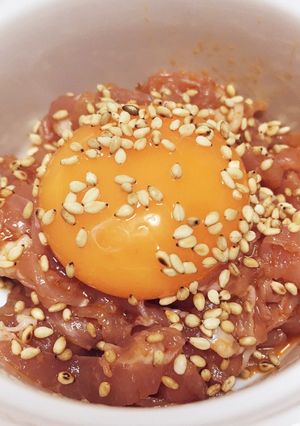 塩分控えめ生ハムユッケ-レシピのメイン写真