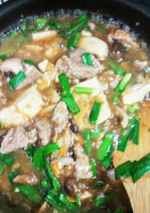 ☺❤野菜たっぷり肉豆腐~っ❤☺-レシピのメイン写真