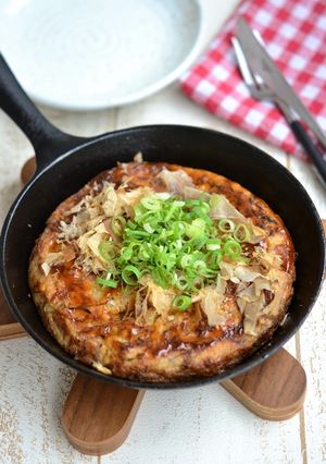 ふのりとご飯のとろろ焼き-レシピのメイン写真