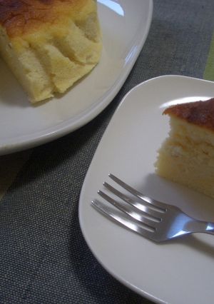 スフレチーズケーキ★はちみつレモン風味-レシピのメイン写真