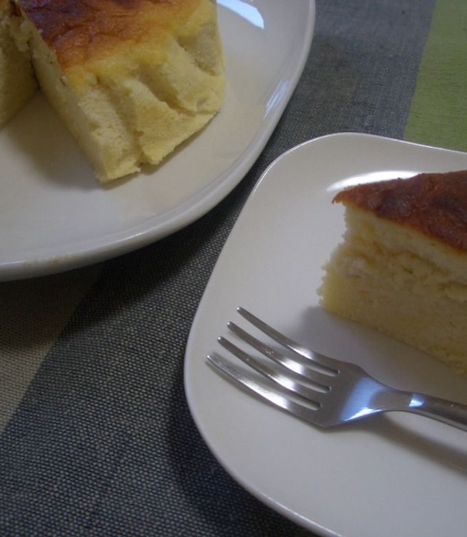 スフレチーズケーキ★はちみつレモン風味-レシピのメイン写真