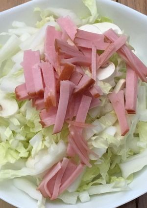 簡単★白菜満腹サラダ★-レシピのメイン写真