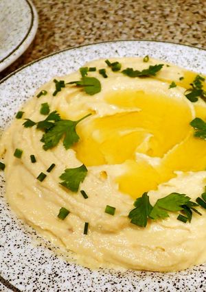 ひよこ豆粉のフムス-レシピのメイン写真