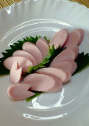 魚肉ソーセージのお刺身風-レシピのメイン写真