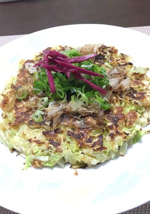 サッパリお好み焼き-レシピのメイン写真