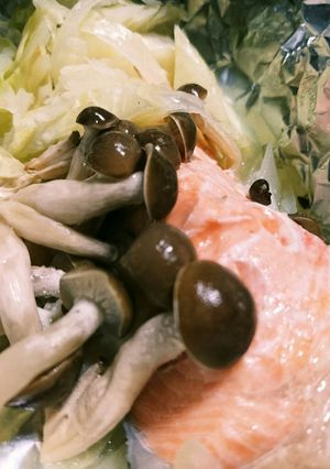 鮭のホイル蒸し♪-レシピのメイン写真