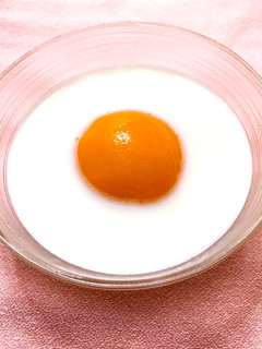 お菓子な?目玉焼きw(牛乳寒天)-レシピのメイン写真