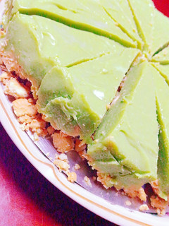 抹茶ホワイトチョコケーキ-レシピのメイン写真
