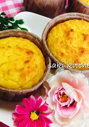 ♡粉不要!おからのカップケーキ♡-レシピのメイン写真