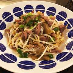 รูปของ 節約＊砂肝の搾菜炒め
