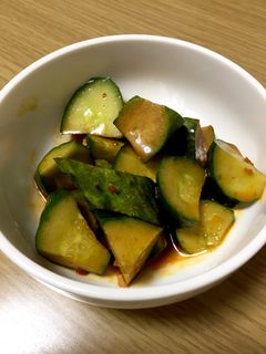 ピリ辛キュウリの漬物-レシピのメイン写真