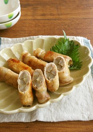 ごぼうの旨味たっぷり◎豚肉の八幡巻き-レシピのメイン写真