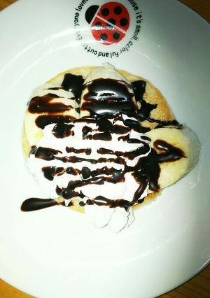 小麦粉なし卵なし牛乳なしのパンケーキ-レシピのメイン写真