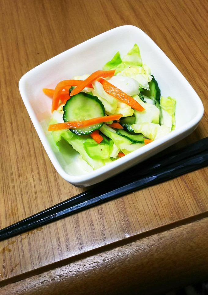 簡単時短おしんこ-レシピのメイン写真