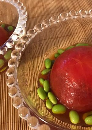 丸ごと冷やしトマト-レシピのメイン写真