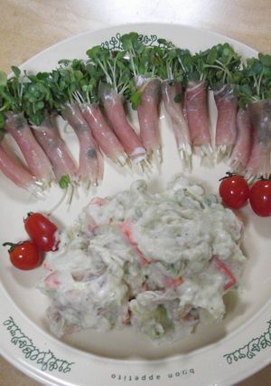 アボカドと生ハムのポテトサラダ-レシピのメイン写真