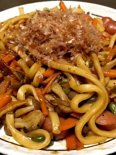 お手軽*焼きうどん*-レシピのメイン写真