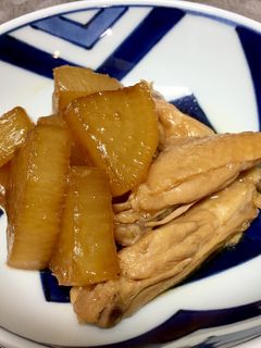 大根と鷄スペアリブの中華風甘辛煮♫-レシピのメイン写真