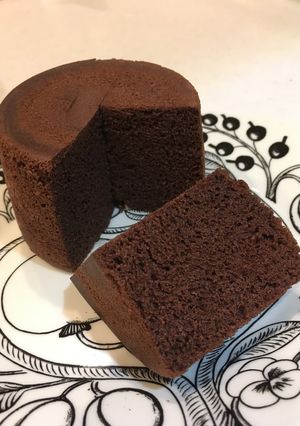 シフォン風＊おから蒸しパン＊ココア-レシピのメイン写真