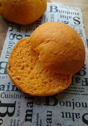 *≪HB≫野菜ジュースでふんわり丸パン*-レシピのメイン写真