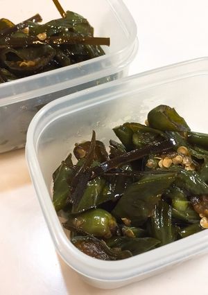 【大量消費】辛いシシトウの佃煮-レシピのメイン写真