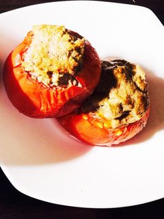 トマト茄子バーグ-レシピのメイン写真