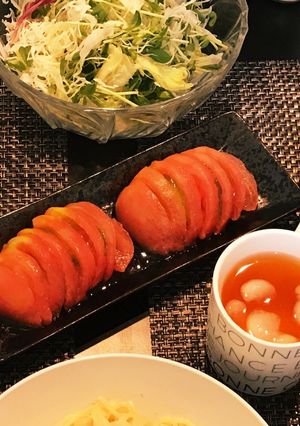 簡単 トマトスライス-レシピのメイン写真