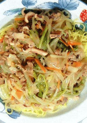 海鮮あんかけ焼きそば 中華 （醤油味）-レシピのメイン写真