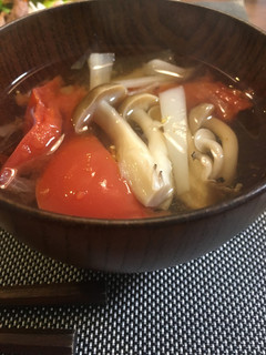 白だしだけで☆簡単トマトの和風スープ-レシピのメイン写真